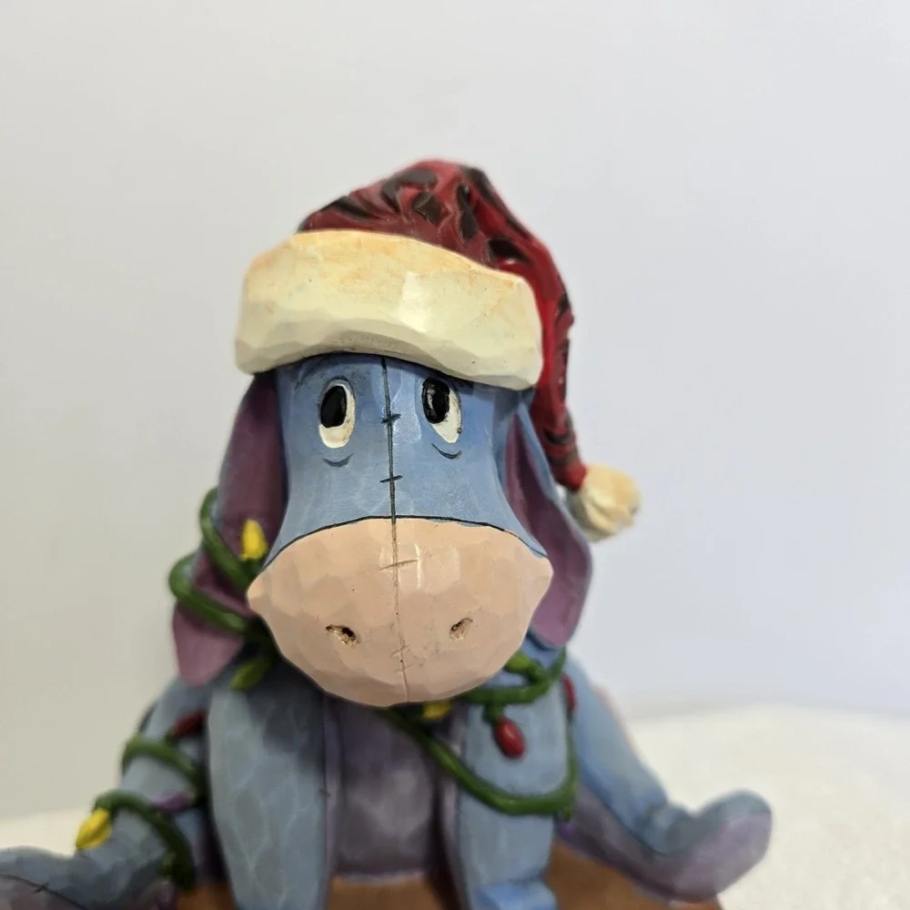 Enesco Jim Shore Disney Showcase ENTANGLED Eeyore Figurine Shelf Sitter Decor